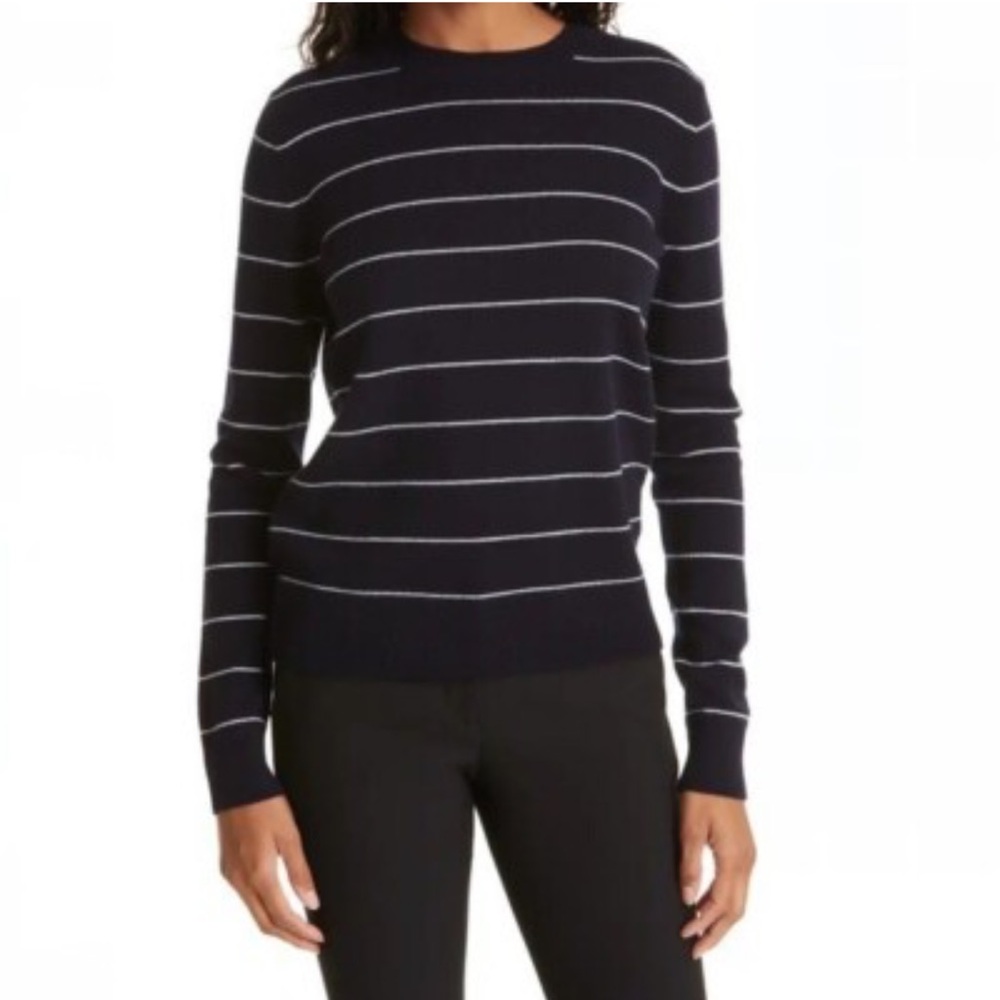 Vince Cashmere & Wool Crew Neck Sweater